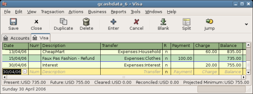 Interest charge on the Credit Card