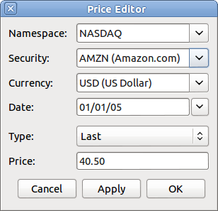 Price Database